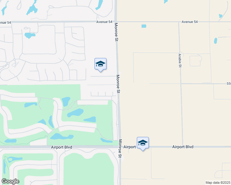 map of restaurants, bars, coffee shops, grocery stores, and more near 55140 Autumn Valley Court in La Quinta