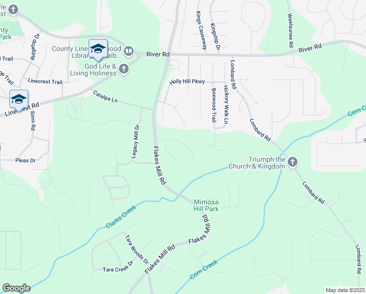 map of restaurants, bars, coffee shops, grocery stores, and more near 3975 Broadleaf Walk in Ellenwood