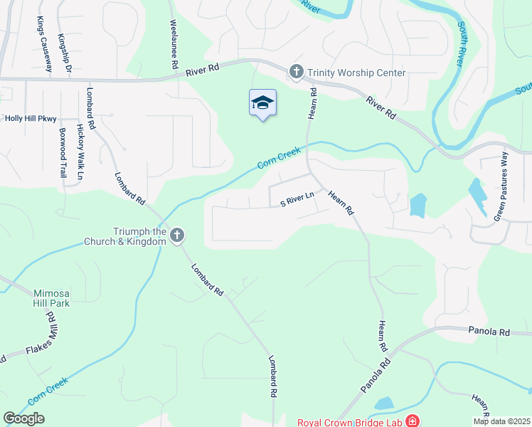 map of restaurants, bars, coffee shops, grocery stores, and more near 4187 South River Lane in Ellenwood