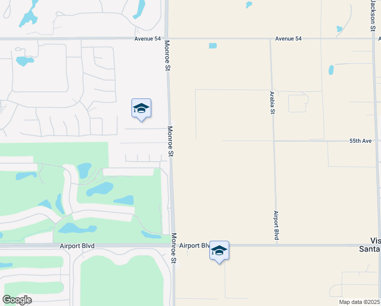 map of restaurants, bars, coffee shops, grocery stores, and more near 55150 Monroe Street in La Quinta