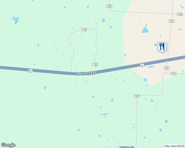 map of restaurants, bars, coffee shops, grocery stores, and more near 10912 U.S. 82 in Whitesboro