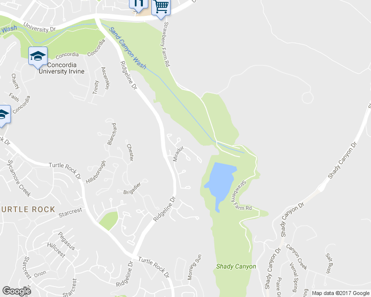 map of restaurants, bars, coffee shops, grocery stores, and more near 6 Los Gatos in Irvine