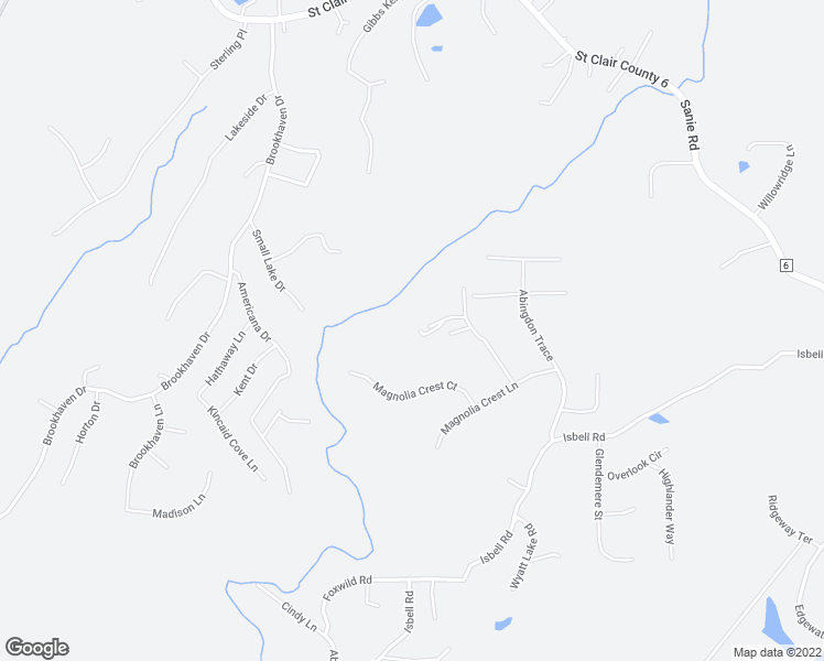 map of restaurants, bars, coffee shops, grocery stores, and more near 100 Magnolia Crest Circle in Odenville