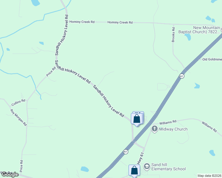 map of restaurants, bars, coffee shops, grocery stores, and more near 397 Sandhill Hickory Level Road in Carrollton