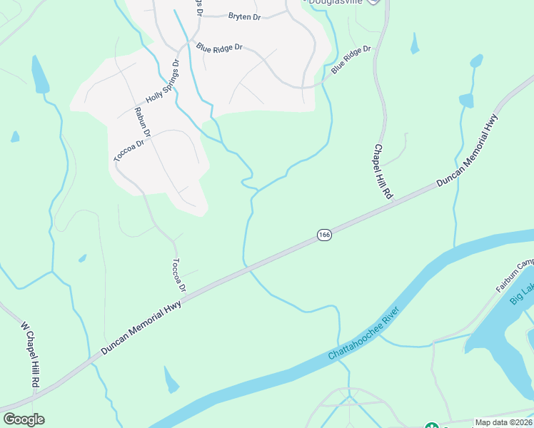 map of restaurants, bars, coffee shops, grocery stores, and more near 4380 Georgia 166 in Douglasville