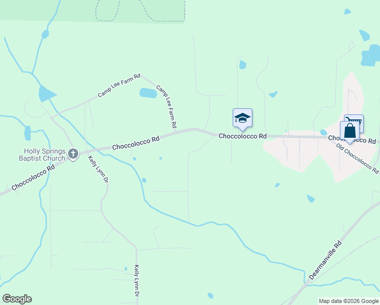 map of restaurants, bars, coffee shops, grocery stores, and more near 829 Pinecroft Road in Anniston
