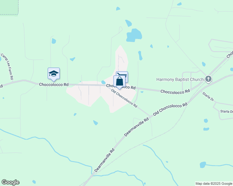map of restaurants, bars, coffee shops, grocery stores, and more near 3400 Choccolocco Road in Anniston