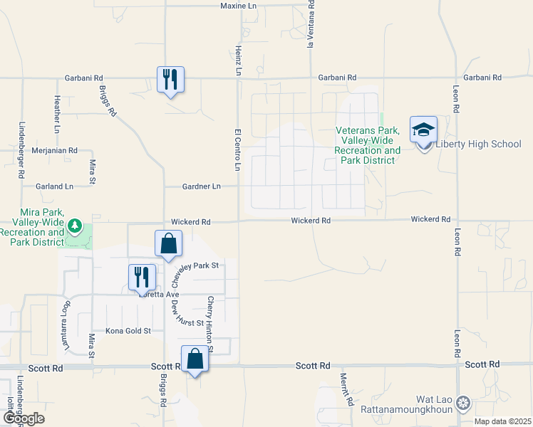 map of restaurants, bars, coffee shops, grocery stores, and more near 30343 Singer Lane in Menifee
