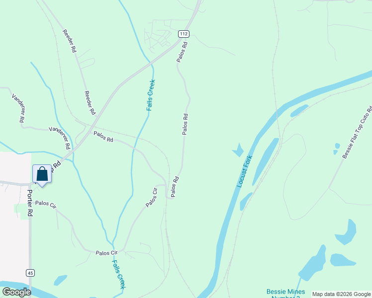 map of restaurants, bars, coffee shops, grocery stores, and more near 4851 Palos Road in Dora