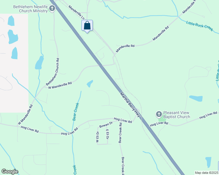 map of restaurants, bars, coffee shops, grocery stores, and more near 111 Gwendolyn Court in Carrollton