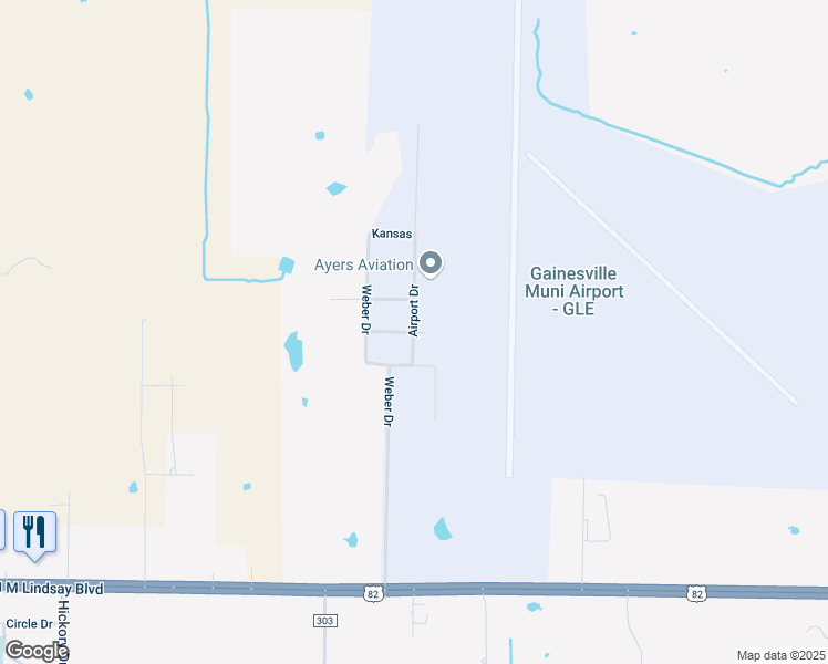 map of restaurants, bars, coffee shops, grocery stores, and more near Delaware in Gainesville
