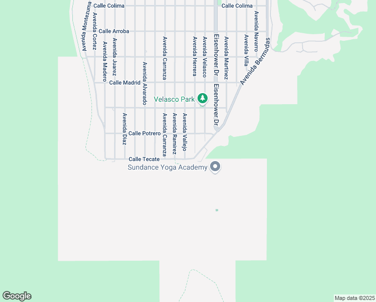 map of restaurants, bars, coffee shops, grocery stores, and more near 54940 Avenue Vallejo in La Quinta