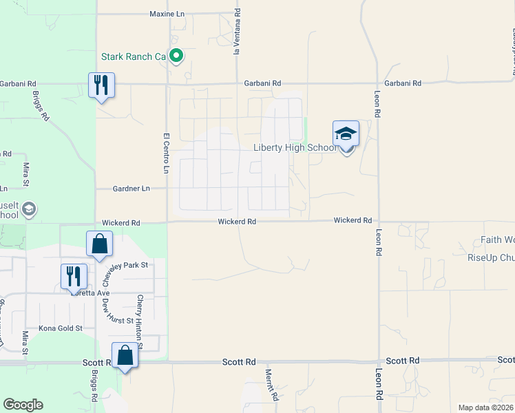 map of restaurants, bars, coffee shops, grocery stores, and more near 32805 Bullard Street in Menifee