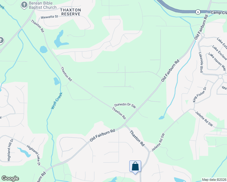 map of restaurants, bars, coffee shops, grocery stores, and more near 150 Old Fairburn Close Southwest in Atlanta