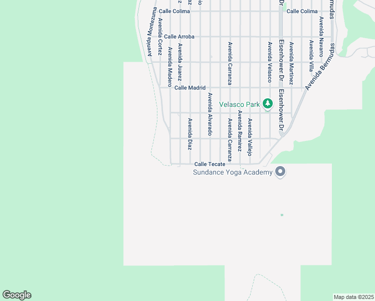 map of restaurants, bars, coffee shops, grocery stores, and more near 54905 Avenida Diaz in La Quinta