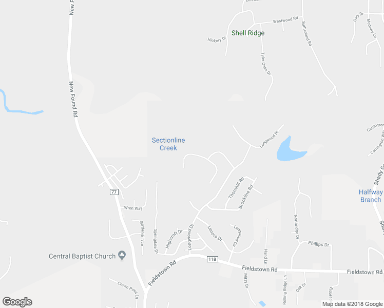 map of restaurants, bars, coffee shops, grocery stores, and more near 4366 Springbrook Lane in Gardendale