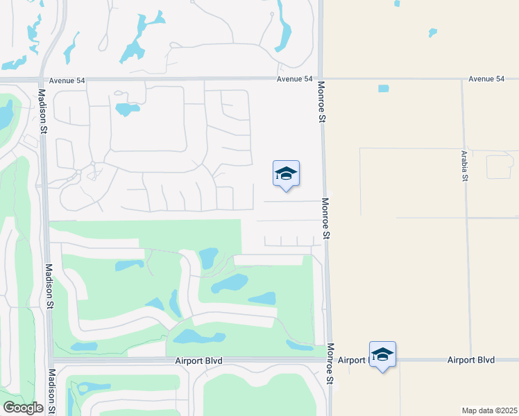 map of restaurants, bars, coffee shops, grocery stores, and more near 81815 Mountain View Lane in La Quinta