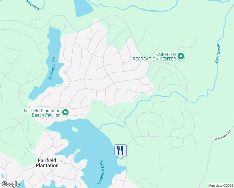 map of restaurants, bars, coffee shops, grocery stores, and more near 6030 Belle Meade Court in Villa Rica