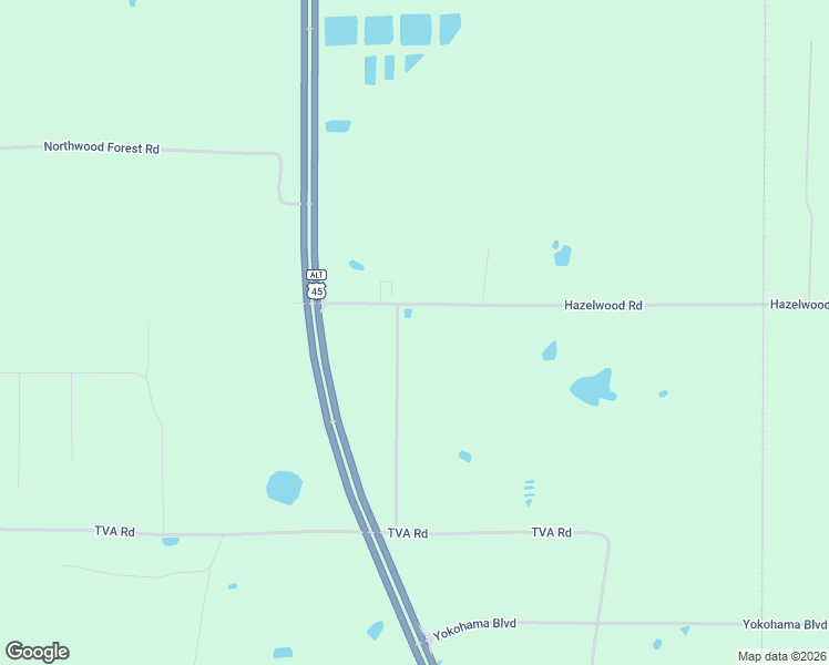 map of restaurants, bars, coffee shops, grocery stores, and more near 1018-2090 TVA Road in West Point