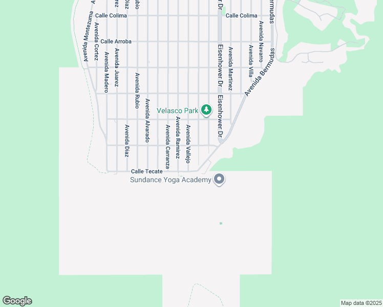 map of restaurants, bars, coffee shops, grocery stores, and more near 54820 Avenida Vallejo in La Quinta