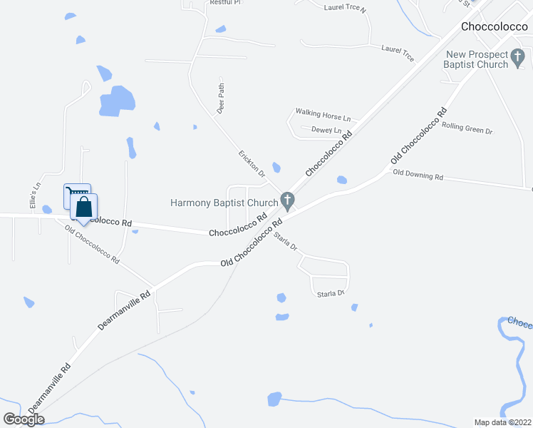 map of restaurants, bars, coffee shops, grocery stores, and more near 4131 Choccolocco Road in Anniston