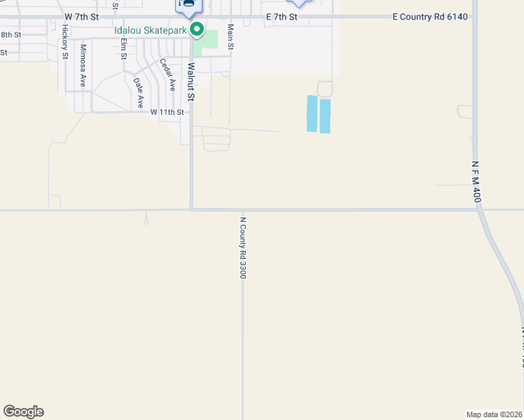 map of restaurants, bars, coffee shops, grocery stores, and more near in Idalou