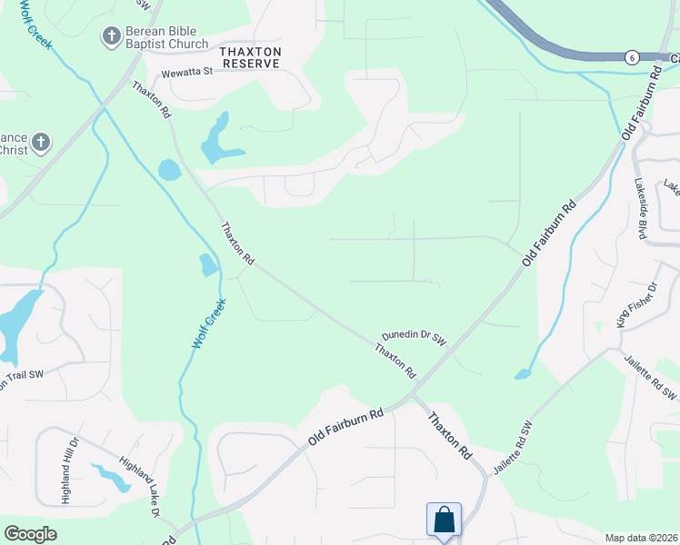 map of restaurants, bars, coffee shops, grocery stores, and more near 185 Old Fairburn Close Southwest in Atlanta