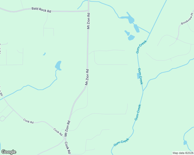 map of restaurants, bars, coffee shops, grocery stores, and more near 332 Mount Zion Road in Oxford