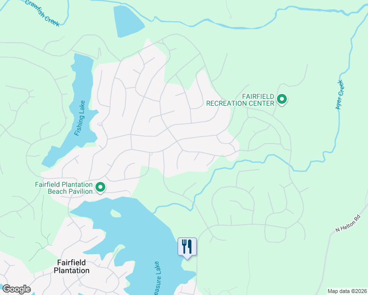 map of restaurants, bars, coffee shops, grocery stores, and more near 6139 Belle Meade Drive in Villa Rica