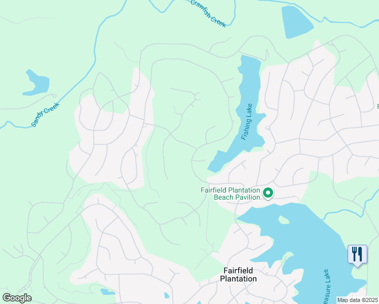 map of restaurants, bars, coffee shops, grocery stores, and more near 7322 Tara Drive in Villa Rica