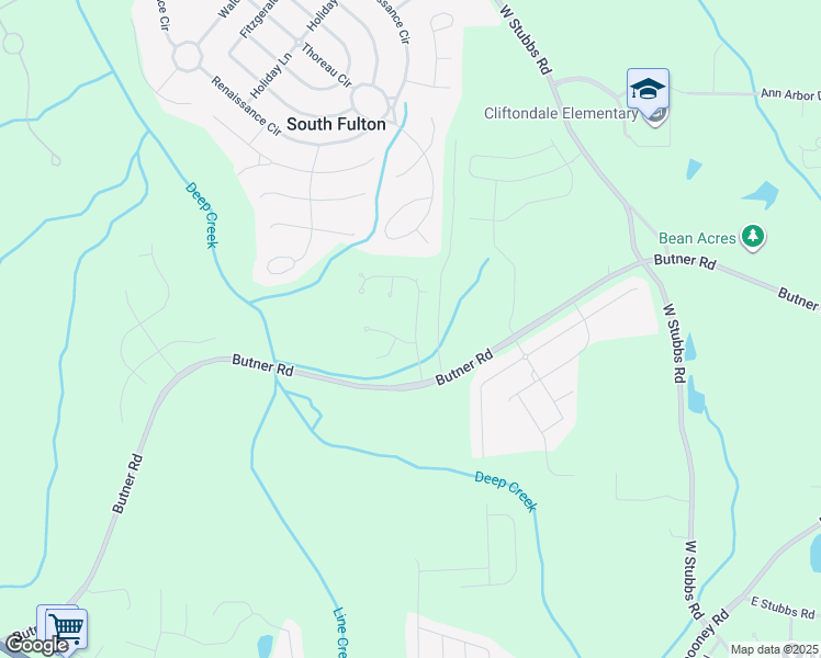 map of restaurants, bars, coffee shops, grocery stores, and more near 109 Saintvry Way in Atlanta