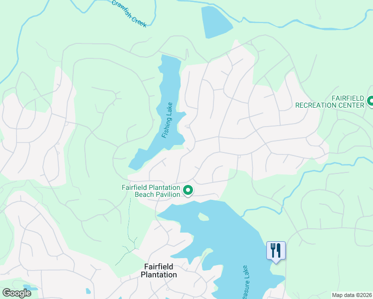 map of restaurants, bars, coffee shops, grocery stores, and more near 5203 Woodmont Drive in Villa Rica