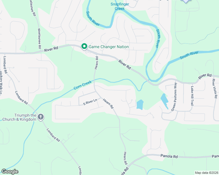 map of restaurants, bars, coffee shops, grocery stores, and more near 4414 Thurgood Estates Drive in Ellenwood