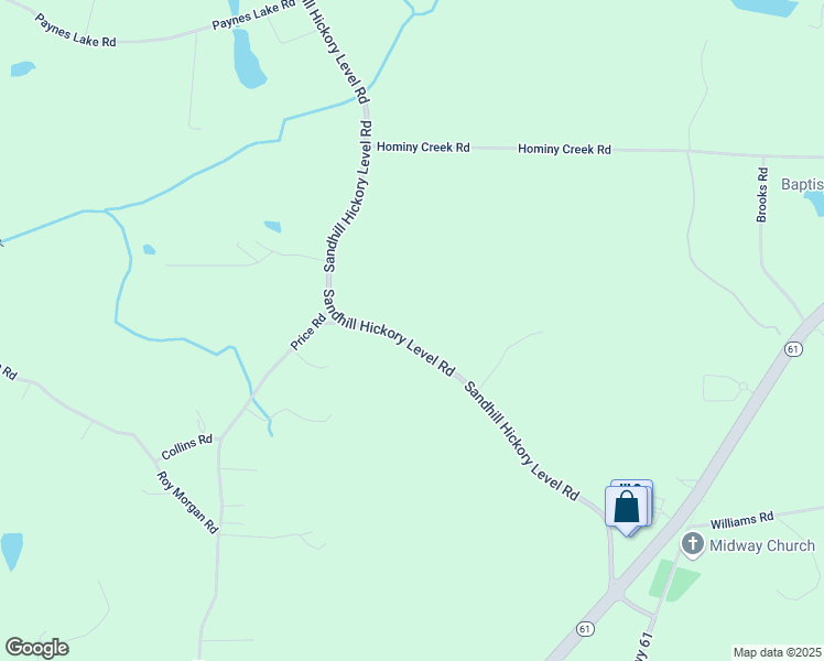 map of restaurants, bars, coffee shops, grocery stores, and more near 505 Sandhill Hickory Level Road in Carrollton