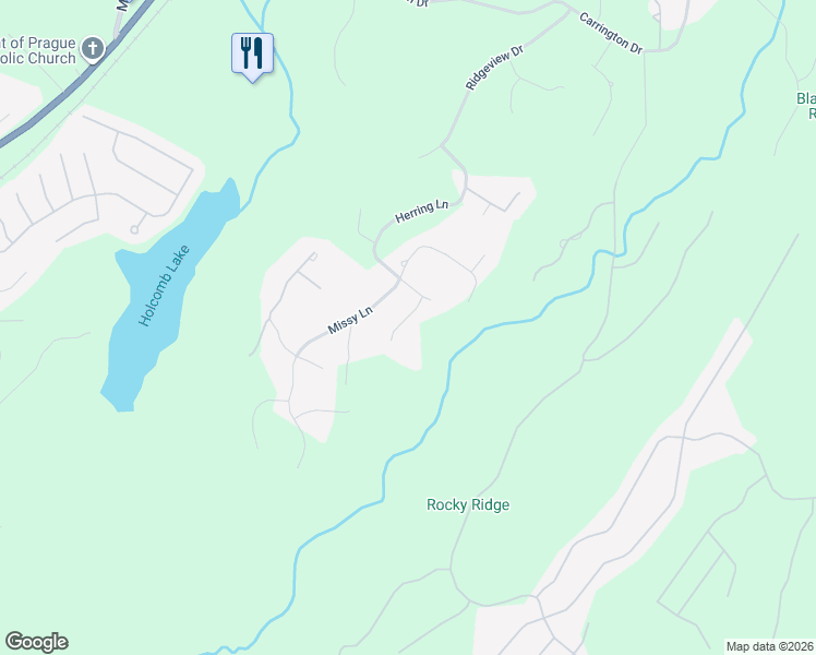 map of restaurants, bars, coffee shops, grocery stores, and more near 5017 Andrew Lane in Trussville