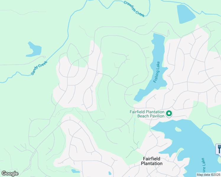 map of restaurants, bars, coffee shops, grocery stores, and more near 7336 South Mitchell Court in Villa Rica