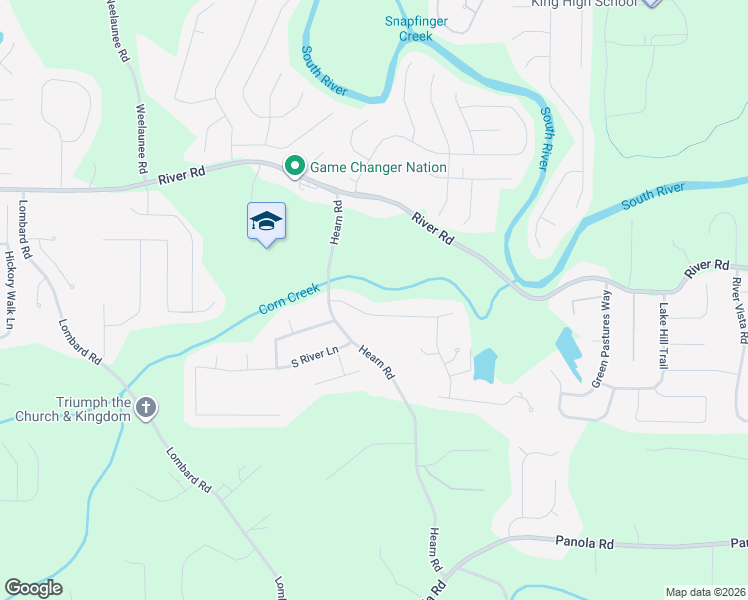 map of restaurants, bars, coffee shops, grocery stores, and more near 4414 Thurgood Estates Drive in Ellenwood