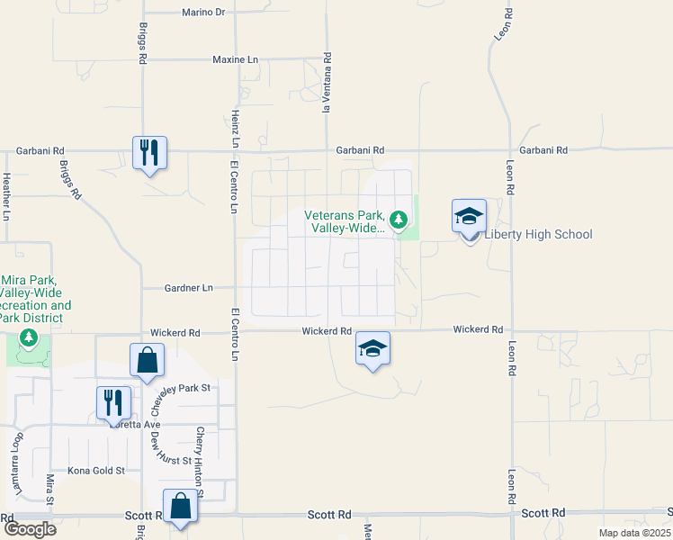 map of restaurants, bars, coffee shops, grocery stores, and more near 30546 Rodriquez Loop in Menifee