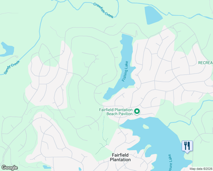 map of restaurants, bars, coffee shops, grocery stores, and more near 7150 Burnside Court in Villa Rica