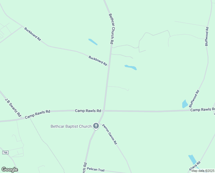 map of restaurants, bars, coffee shops, grocery stores, and more near 1040 Bethcar Church Road in Wagener