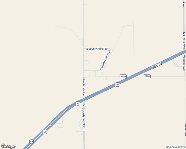 map of restaurants, bars, coffee shops, grocery stores, and more near 6501-6877 East Bluefield Street in Lubbock