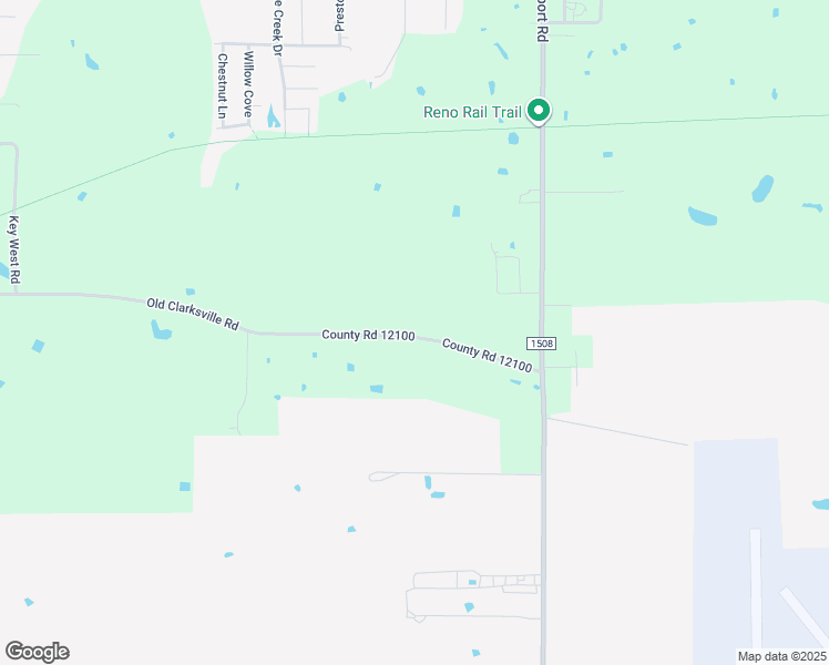 map of restaurants, bars, coffee shops, grocery stores, and more near 6155 County Road 12100 in Reno