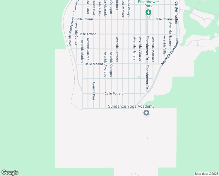 map of restaurants, bars, coffee shops, grocery stores, and more near 54665 Avenue Obregon in La Quinta