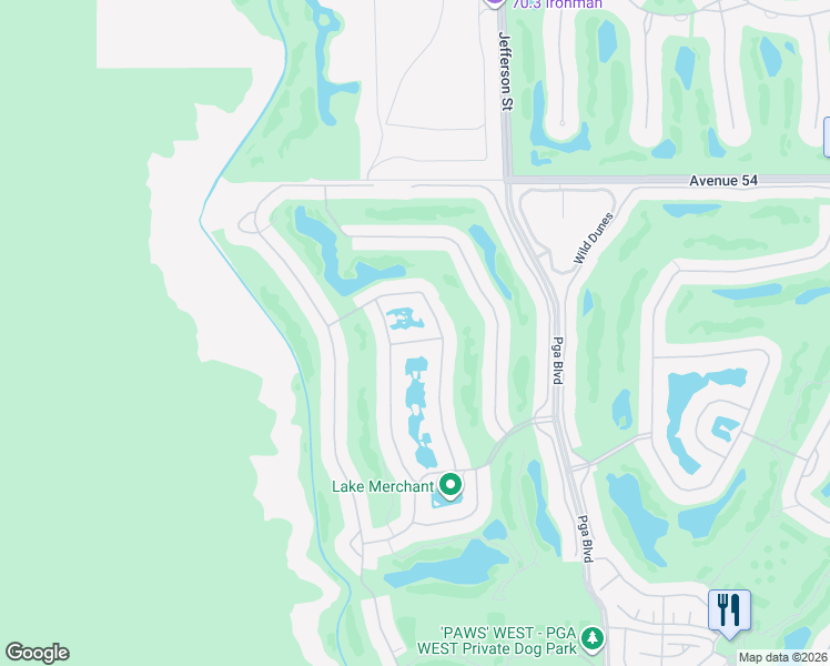 map of restaurants, bars, coffee shops, grocery stores, and more near in La Quinta