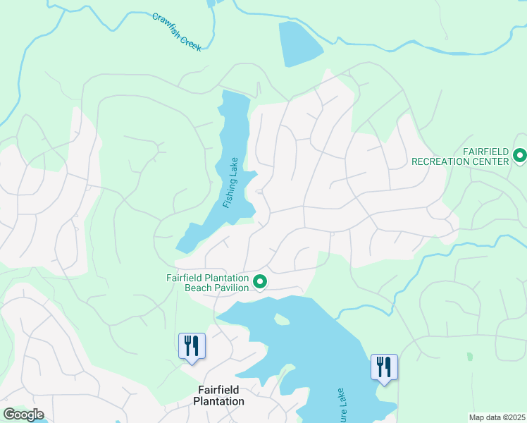 map of restaurants, bars, coffee shops, grocery stores, and more near 5200 Woodmont Drive in Villa Rica