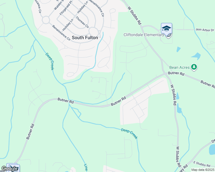 map of restaurants, bars, coffee shops, grocery stores, and more near 109 Saintvry Way in Atlanta