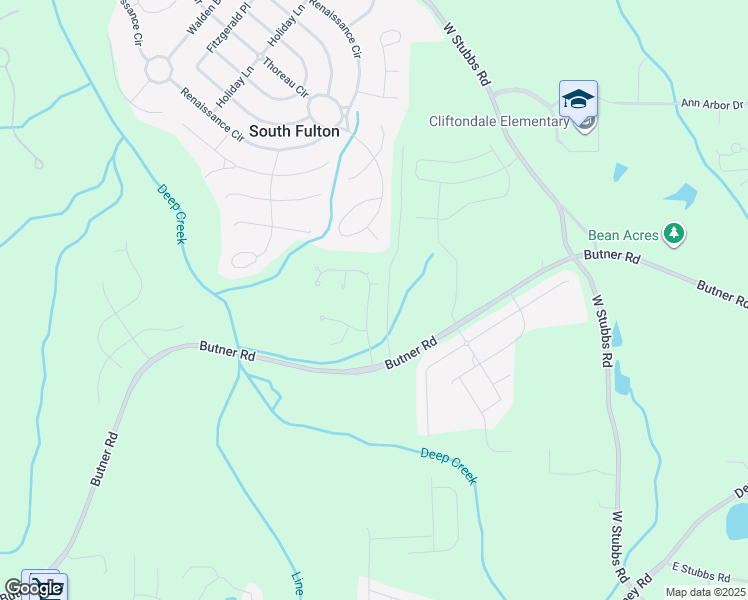 map of restaurants, bars, coffee shops, grocery stores, and more near 109 Saintvry Way in Atlanta