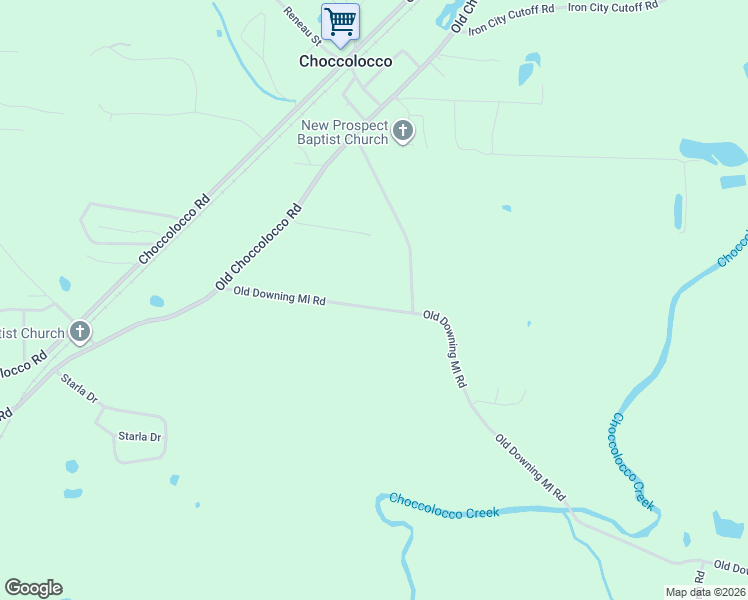 map of restaurants, bars, coffee shops, grocery stores, and more near 391 Old Downing Mill Road in Anniston