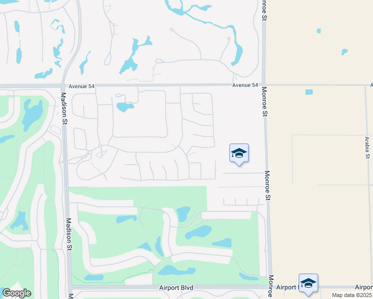 map of restaurants, bars, coffee shops, grocery stores, and more near 81532 Merv Griffin Way in La Quinta