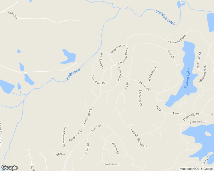 map of restaurants, bars, coffee shops, grocery stores, and more near 3215 Sweetbriar Drive in Villa Rica